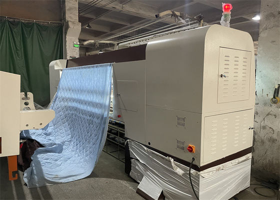 1800mm-2400mmのクイルトング容量を持つ汎用マットレス製作機械