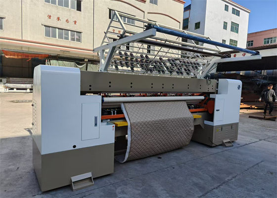 生産速度60~280m/mの3列の工場用クイルトリングマシン