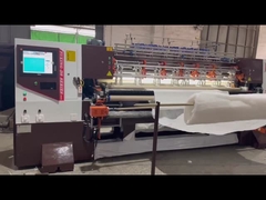 フレーム移動1400 RPM多針ロックのステッチのキルトにする機械