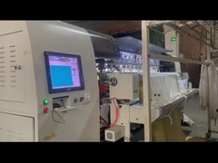 25.4mm 針距離の産業用クイルトリングマシン