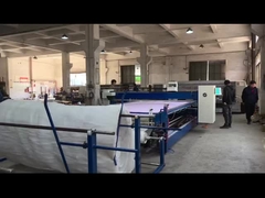 連続型 自動 給餌 切断 コンピュータ化 シングル ニードル クイールティング マシン