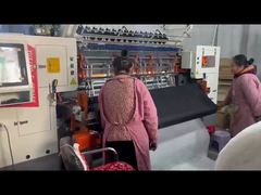 Yuxing 1800rpm E シリーズコンピュータシャトル多針キルティングマシン